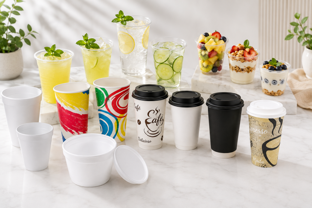 Vasos desechables