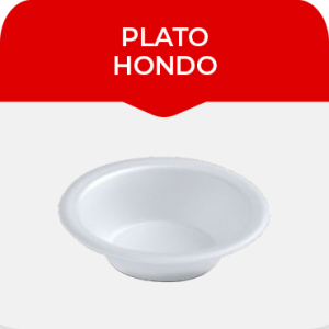 Plato Hondo desechable
