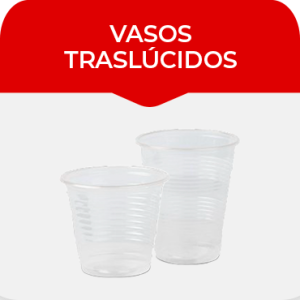 vasos traslúcidos